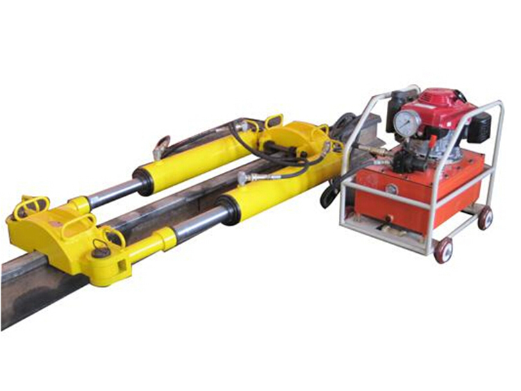 YLS-900型液壓鋼(gang)軌拉伸機